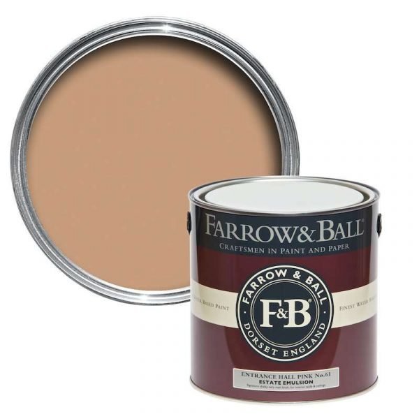 Farrow & Ball Entrance Hall Pink No. 61